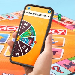 MONOPOLY BANKOWOŚĆ MOBILNA GRA EKONOMICZNA PLANSZOWA WERSJA POLSKA HASBRO