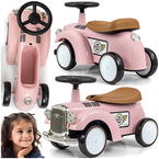 JEŹDZIK POJAZD DLA DZIECKA MALUCHA PINK ROYCE RÓŻOWY SAMOCHÓD MILLY MALLY