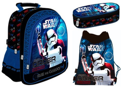 3W1 PLECAK PIÓRNIK I WOREK STAR WARS EPIZOD VIII