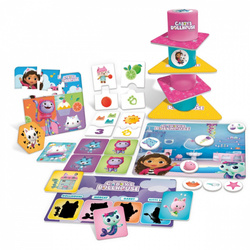 KOCI DOMEK GABI KOLEKCJA GIER EDUKACYJNYCH GRA PLANSZOWA GABBY LISCIANI