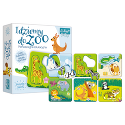 GRA EDUKACYJNA UKŁADANKA IDZIEMY DO ZOO - TREFL