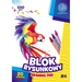 BLOK RYSUNKOWY BIAŁY A4 ASTRA 20 KARTEK 100g SZKOLNY PLASTYKA - 3 sztuki