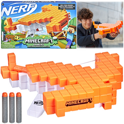 NERF MINECRAFT PILLAGERS CROSSBOW KUSZA WYRZUTNIA STRZAŁEK NABOJE HASBRO