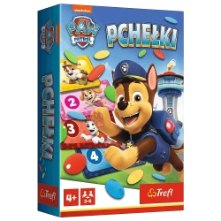 PCHEŁKI PSI PATROL GRA ZRĘCZNOŚCIOWA PODRÓŻNA DLA DZIECI TREFL 02690