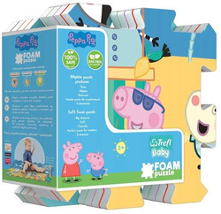 MATA PIANKOWA PUZZLE PODŁOGOWE ŚWINKA PEPPA TREFL