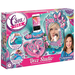 CLEMENTONI ZESTAW KREATYWNY STUDIO DEKORACJI LUSTRO PODSTAWKA NA TELEFON