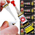 KLEJ SUPER GLUE 2g BŁYSKAWICZNY MOCNY ORYGINALNY Z GWIAZDKĄ - 5 szt.