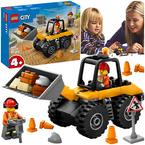LEGO CITY ŁADOWARKA KOŁOWA ŻÓŁTA POJAZD BUDOWLANY FIGURKI 81 EL. 60450