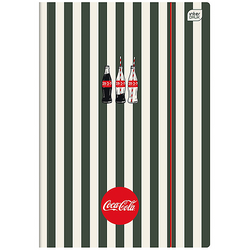 TECZKA NA DOKUMENTY A4 Z GUMKĄ COCA COLA SOFT TOUCH KARTONOWA INTERDRUK