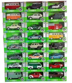 SAMOCHÓD METALOWY WELLY AUTO 1:34 CITROEN 2CV 