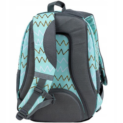 PLECAK SZKOLNY MŁODZIEŻOWY WIELOKOMOROWY DERFORM BACKUP O78 ZYGZAKI DIAGRAM