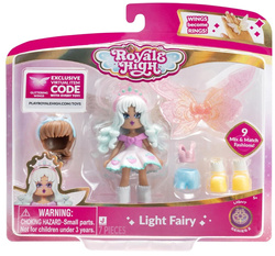 ROYALE HIGH LALKA FIGURKA LIGHT FAIRY WRÓŻKA ŚWIATŁA KOD GRA AKCESORIA