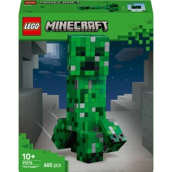 LEGO MINECRAFT CREEPER RUCHOMA FIGURKA DO BUDOWANIA 665 EL. 21276