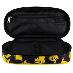 PIÓRNIK SZKOLNY SASZETKA USZTYWNIONA Z KLAPKĄ ST.MAJEWSKI POKEMON PIKACHU