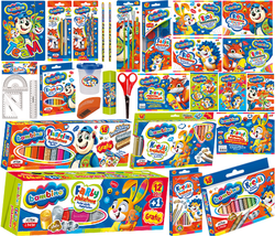 WYPRAWKA SZKOLNA L - FARBY ZESZYTY 27 EL BAMBINO