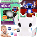 STITCH FIGURKA PODŚWIETLANA LAMPKA DO POMALOWANIA CERAMICZNA + FARBY DISNEY