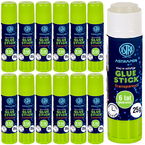 KLEJ W SZTYFCIE SZKOLNY BIUROWY TRANSPARENTNY ZMYWALNY 25g ASTRA - 12 sztuk