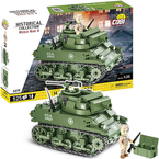 KLOCKI COBI CZOŁG HAUBICA SAMOBIEŻNA M8 SCOTT II WOJNA ŚWIATOWA WOJSKO 2279