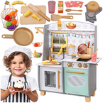 KUCHNIA DREWNIANA DLA DZIECI KUCHENKA Z AKCESORIAMI KIDKRAFT SMOOTHIE FUN