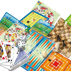 GRY PLANSZOWE LOGICZNE STRATEGICZNE RODZINNE 100 GIER LUDOTECA LISCIANI