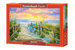 PUZZLE PORANNA PRZEJAŻDŻKA ROWER 1000 CASTORLAND