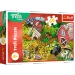 PUZZLE 60 EL. TREFLIKI NA FARMIE RODZINA TREFLIKÓW UKŁADANKA TREFL 17402