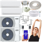 KLIMATYZATOR AUX C-SMART WHITE 3,5kW WiFi + ZESTAW DO MONTAŻU 3MB - 2 szt.