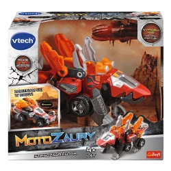 MOTOZAURY DINOZAUR TRANSFORMUJĄCY VTECH STEGOZAUR LUTOR SAMOCHÓD BUGGY