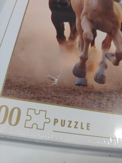 PUZZLE GALOPUJĄCE KONIE KONIKI UKŁADANKA 1000 ELEMENTÓW CLEMENTONI