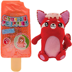 CRUSHIE FLUFFIES LÓD NA PATYKU MASKOTKA NIESPODZIANKA ZWIERZĄTKO CZERWONY