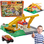 MATCHBOX AKCJA RATUNKOWA W KONIONIE ZESTAW Z SAMOCHODZIKIEM METALOWYM