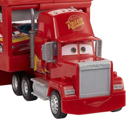 CIĘŻARÓWKA LAWETA MANIEK MACK TRANSPORTER AUTA CARS MATTEL ZYGZAK MCQUEEN