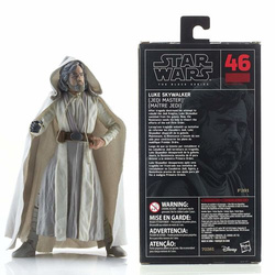 FIGURKA STAR WARS BLACK LUKE SKYWALKER JEDI MASTER