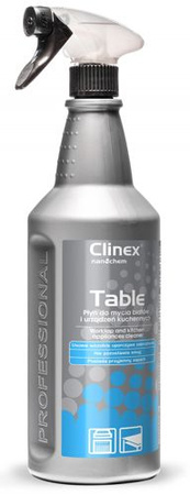 CLINEX TABLE DO MYCIA BLATÓW I URZĄDZEŃ KUCHENNYCH NIE POZOSTAWIA SMUG