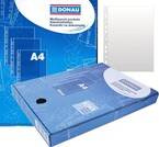 KOSZULKI NA DOKUMENTY A4 OBWOLUTA KRYSTALICZNA 50μm 100 SZTUK KARTON DONAU