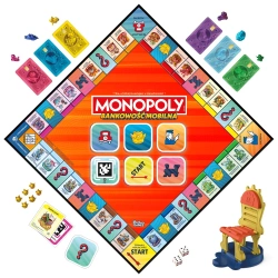 MONOPOLY BANKOWOŚĆ MOBILNA GRA EKONOMICZNA PLANSZOWA WERSJA POLSKA HASBRO