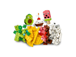 LEGO CLASSIC KREATYWNE SMAKOŁYKI KLOCKI LODY AWOKADO SKŁODYCZE 150el. 11039