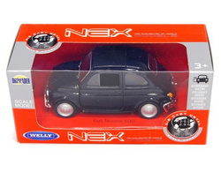 SAMOCHÓD METALOWY WELLY 1:34 - FIAT NUOVA 500