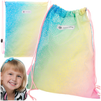 WOREK NA BUTY OBUWIE KAPCIE NA WF ASTRABAG Z TĘCZOWYM MOTYWEM OMBRE