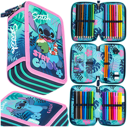 PIÓRNIK SZKOLNY Z WYPOSAŻENIEM POTRÓJNY ST.RIGHT PC-05 STITCH STAY COOL