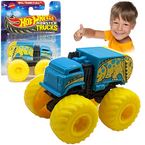 HOT WHEELS MONSTER TRUCKS WILL TRASH IT ALL SAMOCHÓD ŚMIECIARKA DINO MATTEL