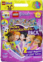 LEGO FRIENDS NR.1 GAZETKI 2 MAGAZYNY + DODATKI DO ZBUDOWANIA KLOCKI