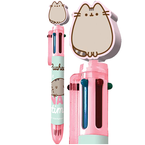 DŁUGOPIS AUTOMATYCZNY PUSHEEN KOTEK 6 KOLORÓW 6w1 0,7mm SZKOLNY ST.MAJEWSKI
