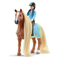SCHLEICH HORSE CLUB KOŃ KONIK Z WŁOSAMI DO STYLIZACJI KIM CARAMELO FIGURKI