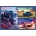 PUZZLE 2x200 ELEMENTÓW WOLRD OF TANKS PANCERNA MISJA UKŁADANKA TREFL 13346