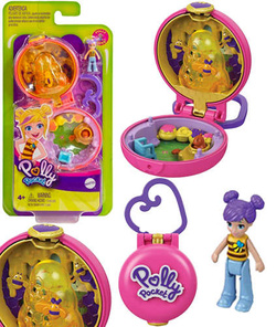 POLLY POCKET LALECZKA POLLY PSZCZÓŁKA MATTEL FIGURKA MIÓD PRZENOŚNY UL
