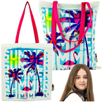 TORBA NA RAMIĘ NA ZAKUPY SZOPERKA ST.RIGHT SB-10 SUMMER 42x35 cm