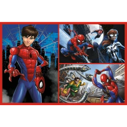 PUZZLE 2x70 MARVEL SPIDER-MAN PAJĘCZE HISTORIE UKŁADANKA 34443 TREFL
