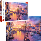 PUZZLE 1000 UROKI WENECJI WENECJA CANAL GRANDE WŁOCHY UKŁADANKA TREFL 10926