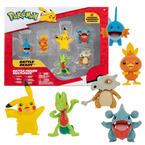 FIGURKI POKEMON POKEMONY DO BITWY PIKACHU TREECKO